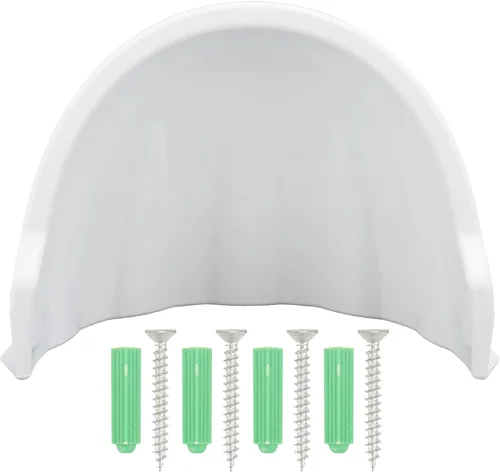 Vista 8 de Parasol universal para lluvia, cubierta de cámara, protector de cámara de seguridad para exteriores, cubierta de plástico ABS para lluvia y sol