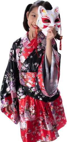 Vista 3 de Kitsune Inu Boku - Lindo gato japonés para cosplay media máscara Navidad