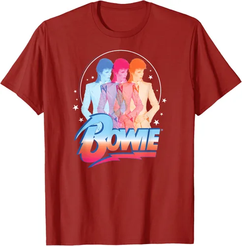 Vista 47 de David Bowie - Camiseta Bowie 3D, Negro
