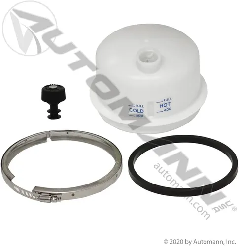 Vista 3 de Kit de cubierta de depósito de dirección asistida compatible con Freightliner, compatible con Peterbilt y compatible con Kenworth