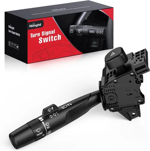 Vista 18 de Nilight Interruptor de Señal de Giro Compatible con 1995 1996 1997 1998 1999 Chevy C1500 K1500 Pickup Tahoe GMC C1500 K1500 Pickup Yukon 1995-2000