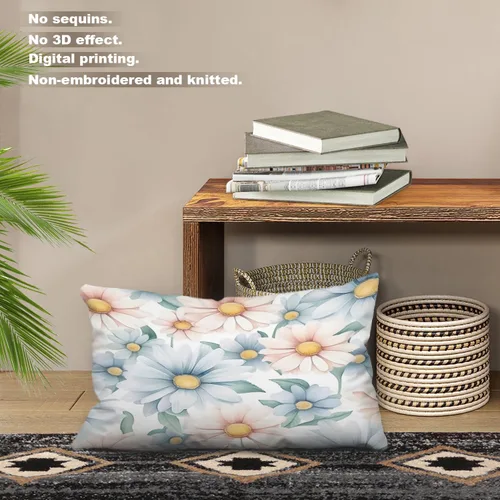 Vista 40 de Batmerry Fundas de almohada decorativas con estampado digital de hojas verdes y gatos negros con estampado digital para sofá, cama, cremallera