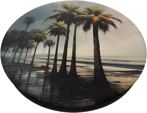 Vista 2 de PopSockets PopGrip intercambiables de palmera