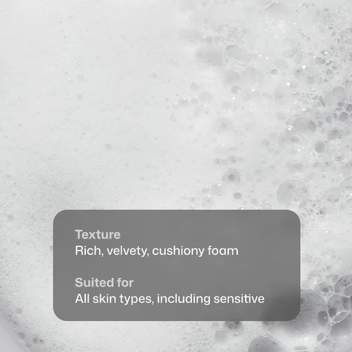 Vista 6 de Revision Skincare Limpiador suave en espuma, limpiador facial sin jabón y removedor de maquillaje, calmante e hidratante, 5 onzas líquidas