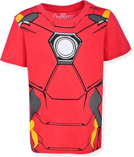 Vista 2 de Marvel Little Avengers - Juego de camiseta de manga corta para niño (4 unidades)