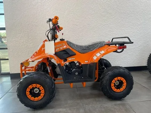Vista 3 de Taotao Cuatrimoto BoulderB1 para niños, 110cc, Rosa (Spider Pink)