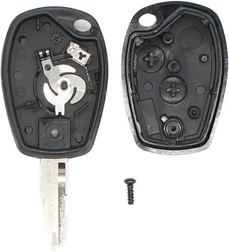 Vista 5 de Funda para llave de coche con 2 botones para Renault Clio Dacia Logan Sandero