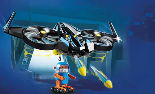 Vista 3 de Playmobil La película Robotitron con Drone, US:talla única