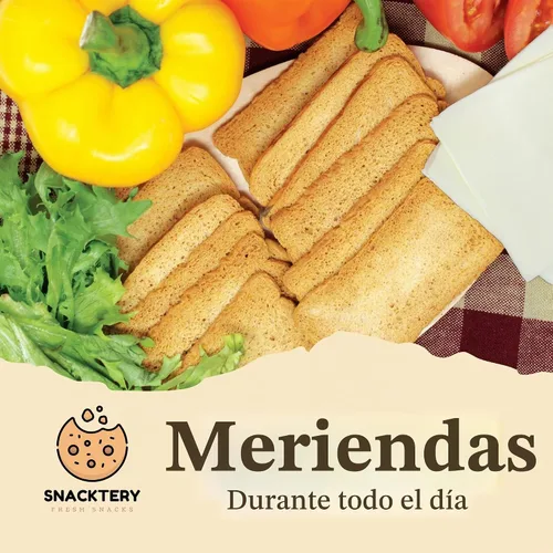 Vista 5 de Snacktery Galletas originales para tostadas Melba, totalmente naturales, 7