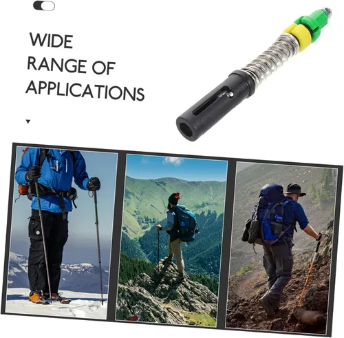 Vista 5 de Yardwe Accessories Hiking Stick Parts Trekking Stick Replacement Parts Trekking Pole Replacement Tip Protectors