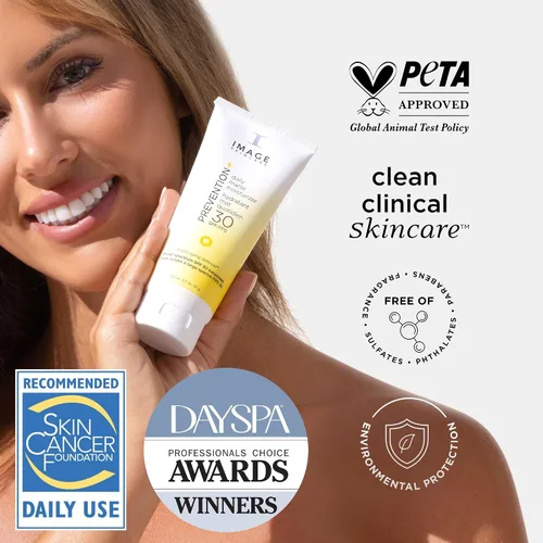 Vista 3 de IMAGE Skincare, PREVENTION+ Crema hidratante mate diaria SPF 30, loción de protección solar facial matificante de óxido de zinc, exclusivo de Amazon