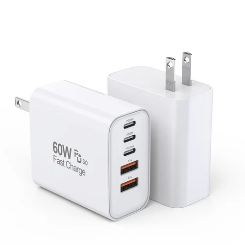 Vista 12 de Bloque de carga para iPhone 16/15, bloque de carga USB C [paquete de 2] 20 W de doble puerto PD rápido USB C adaptador de cargador de pared USB A