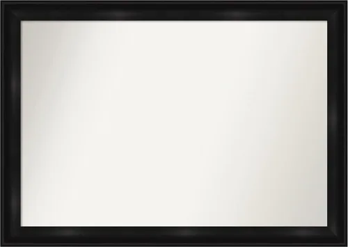 Vista 346 de Amanti Art Espejo personalizado, gran espejo de baño estrecho, espejo de pared o espejo de tocador de baño sobre el fregadero (24 x 24 pulgadas)