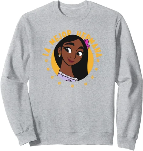 Vista 3 de Disney Encanto La Mejor Hermana Isabela Sweatshirt Jaspeado Oscuro