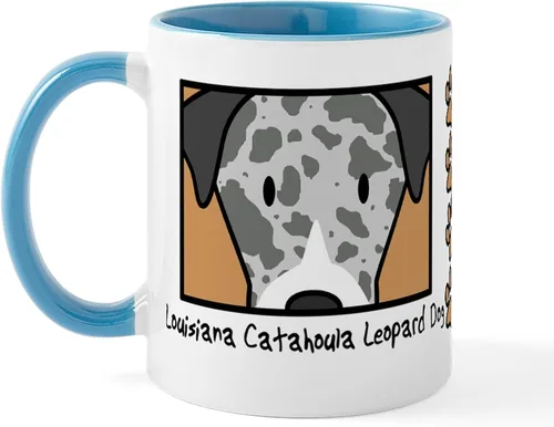 Vista 7 de CafePress Taza de café de cerámica Anime American Eskimo de 11 oz (11.0 fl oz)