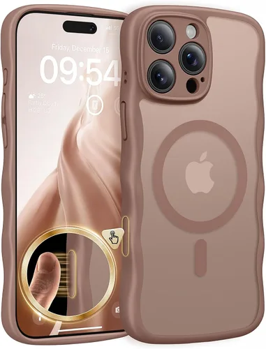 Vista 11 de TAURI Funda para iPhone 16 para mujeres y niñas, con control de cámara, [compatible con Masafe], funda Wave para iPhone 16 de 6.1 pulgadas