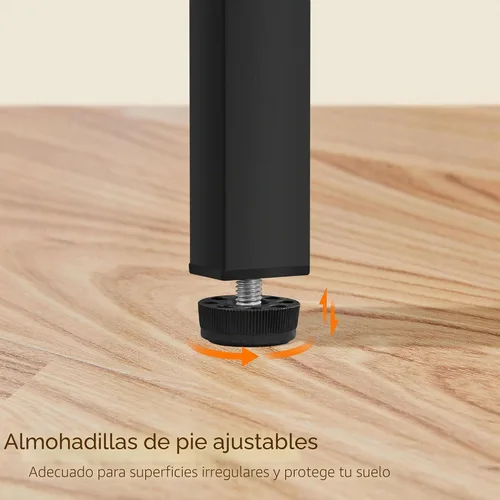Vista 9 de Yaheetech Juego de mesa de comedor de 3 piezas, juego de mesa de pub industrial de 47.5 pulgadas, mesa de cocina de altura de mostrador