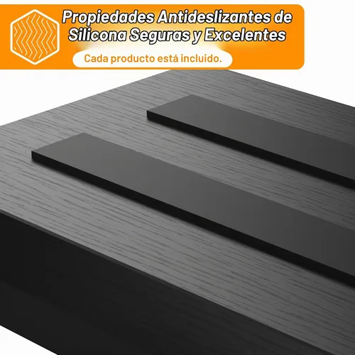 Vista 3 de Taburetes para adultos y niños, taburetes resistentes de madera para camas altas, taburete antideslizante de 2 escalones junto a la cama con Negro