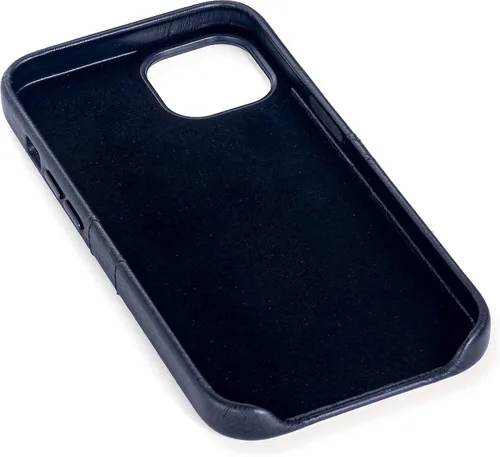Vista 5 de Dockem Funda tipo cartera para iPhone 13 con placa de metal integrada para montaje magnético y 2 bolsillos para tarjetas de crédito: Exec M2, piel