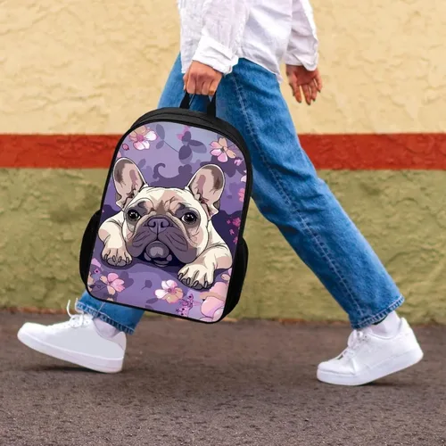 Vista 168 de HUGS IDEA Los animales frescos 3D niños escuela libro bolsa niños impresión mochilas, Baloncesto, Moderno