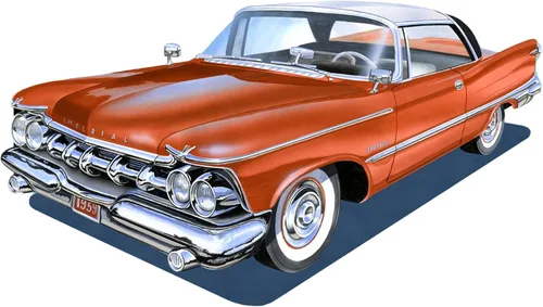 Vista 6 de AMT 1957 Chrysler 300 Custom Versión 1:25 Modelo Kit