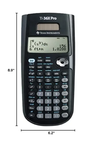Vista 2 de EAI 560439 Texas Instruments TI-36X Pro Calculadora científica pequeña