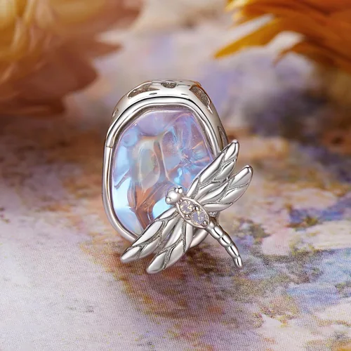 Vista 3 de MUNDELL Auténtica plata de ley 925 con colgante de sol, mariposa, corazón, luna, loto y circonita cúbica brillante para pulsera o brazalete original
