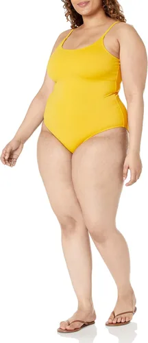 Vista 7 de Tienda Essentials Bañador de una pieza con tirantes finos para mujer