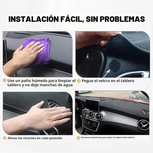 Vista 6 de Alfombrilla para tablero beige para Chevy Chevrolet Tahoe Suburban 2007-2014