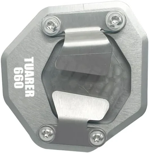 Vista 2 de Para Aprilia TUAREG 660 TUAREG660 tuareg 660 2022 2021 motocicleta CNC accesorios de soporte lateral ampliar extensión almohadilla de pie TUAREG 660