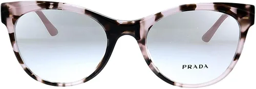 Vista 2 de Prada PR 05WV ROJ1O1 - Lentes de mariposa de plástico rosa Havana de 2008in