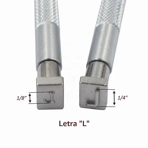 Vista 4 de DGOL 36 piezas de cuero de 1/4 de pulgada para manualidades, letras del alfabeto, números, kit de herramientas de estampación