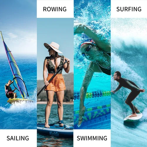 Vista 7 de Body+ Gafas de natación para miopes, gafas de natación con lentes ópticas con espejo/sin espejo para miopía, antivaho para hombres y mujeres adultos