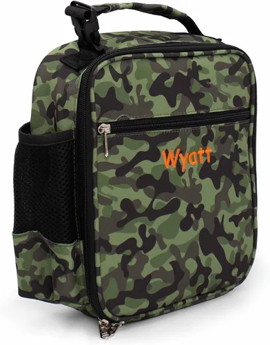 Vista 17 de DIBSIES - Mochila personalizada de la colección Adventure (dinosaurio camuflado)