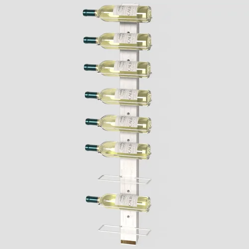 Vista 8 de J JACKCUBE DESIGN MK823A - Organizador de pared para 9 botellas, soporte de almacenamiento de vino de metal resistente para cocina, bodega y Negro
