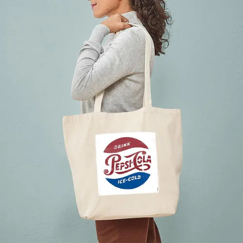 Vista 22 de CafePress Pepsi Tote Bag Bolsa de lona natural, bolsa de compras de tela, Caqui