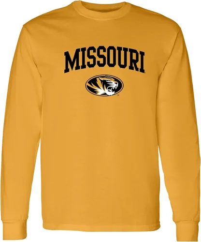 Vista 68 de NCAA oficial de College – University Team Color Arco Logo Manga Larga Air Force Academy Falcons Royal