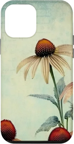 Vista 16 de iPhone 16 Vintage Coneflower Case