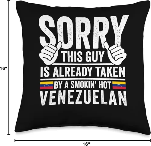 Vista 4 de Venezuelan Flag Venezuela Roots Accessories Disfraz de raíces venezolanas, divertido diseño de herencia venezolana para hombre, 16 x 16 pulgadas