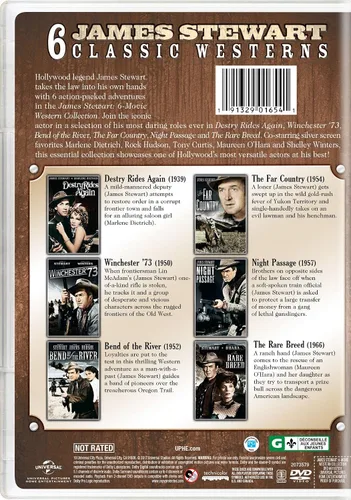 Vista 2 de James Stewart 6-Movie Western Collection DVD