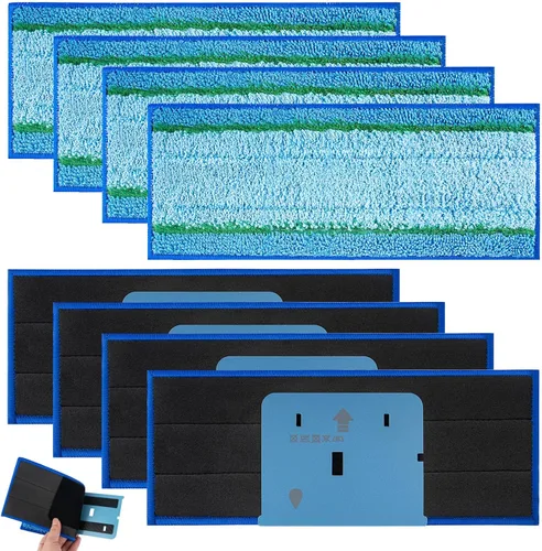 Vista 7 de Almohadillas húmedas M6 para iRobot Braava Jet m6 Wet Pad, lavables