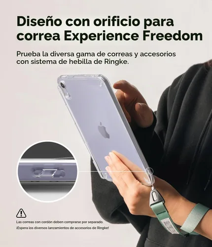 Vista 8 de Ringke Fusion [Prevención de sobrecargas] Compatible con iPad mini 6