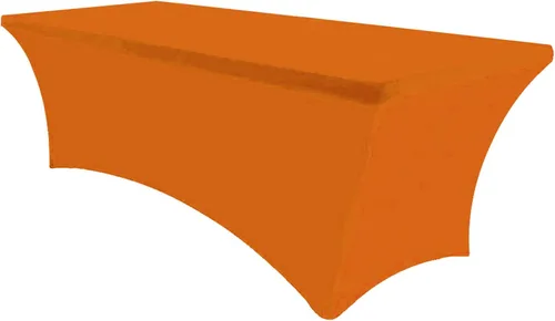 Vista 11 de Eurmax USA - Manteles rectangulares ajustables de elastano de 4 pies, mantel elástico para bodas, eventos o para decorar la mesa del patio