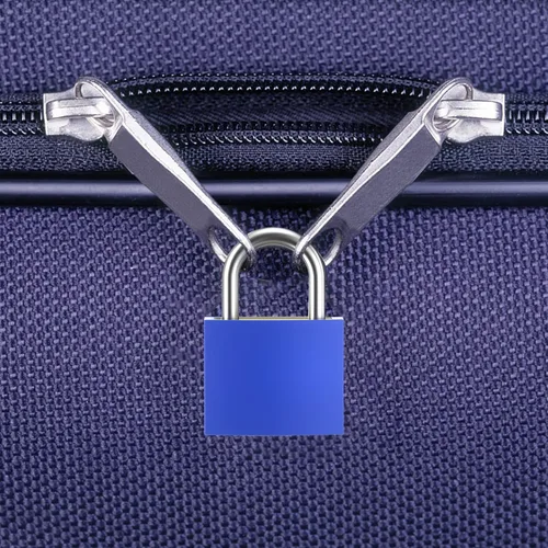 Vista 6 de 5 cerraduras de maleta con llaves, candado pequeño con llave, candados para equipaje, mini candado con llave para bolsas de viaje, casillero