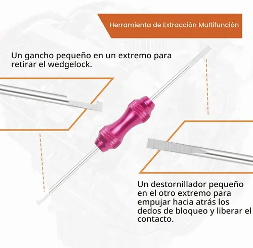 Vista 4 de Juego de 422 piezas de conectores Deutsch, conectores DT grises de 2, 3, 4, 6, 8 y 12 pines con contactos sellados de 16#, herramienta de extracción