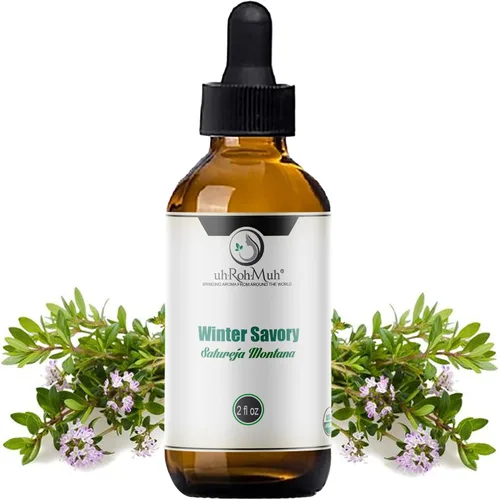 Vista 11 de Aceite esencial orgánico de invierno, extractos de Satureja Montana para aromaterapia y cuidado de la piel, aceite esencial 100% puro y natural