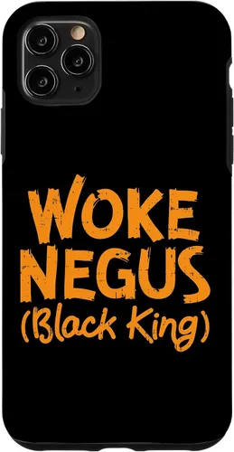 Vista 11 de Funda de regalo para iPhone 14 Woke Negus Black King Black Pride Afroamericanos