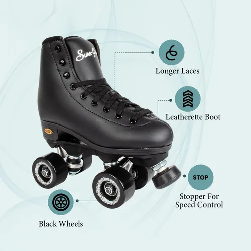 Vista 5 de Sure-Grip Fame Indoor Rollerskates