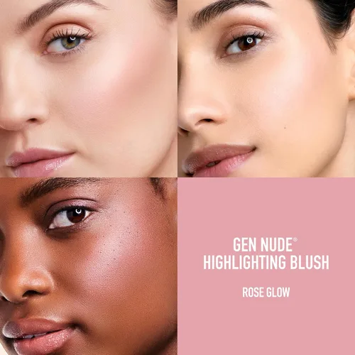 Vista 35 de bareMinerals Gen Nude - Rubor resaltador, color malva brillante, 0.14 oz