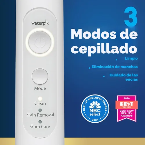 Vista 6 de Waterpik Sensonic Complete Care CC-04, color blanco, el embalaje puede variar